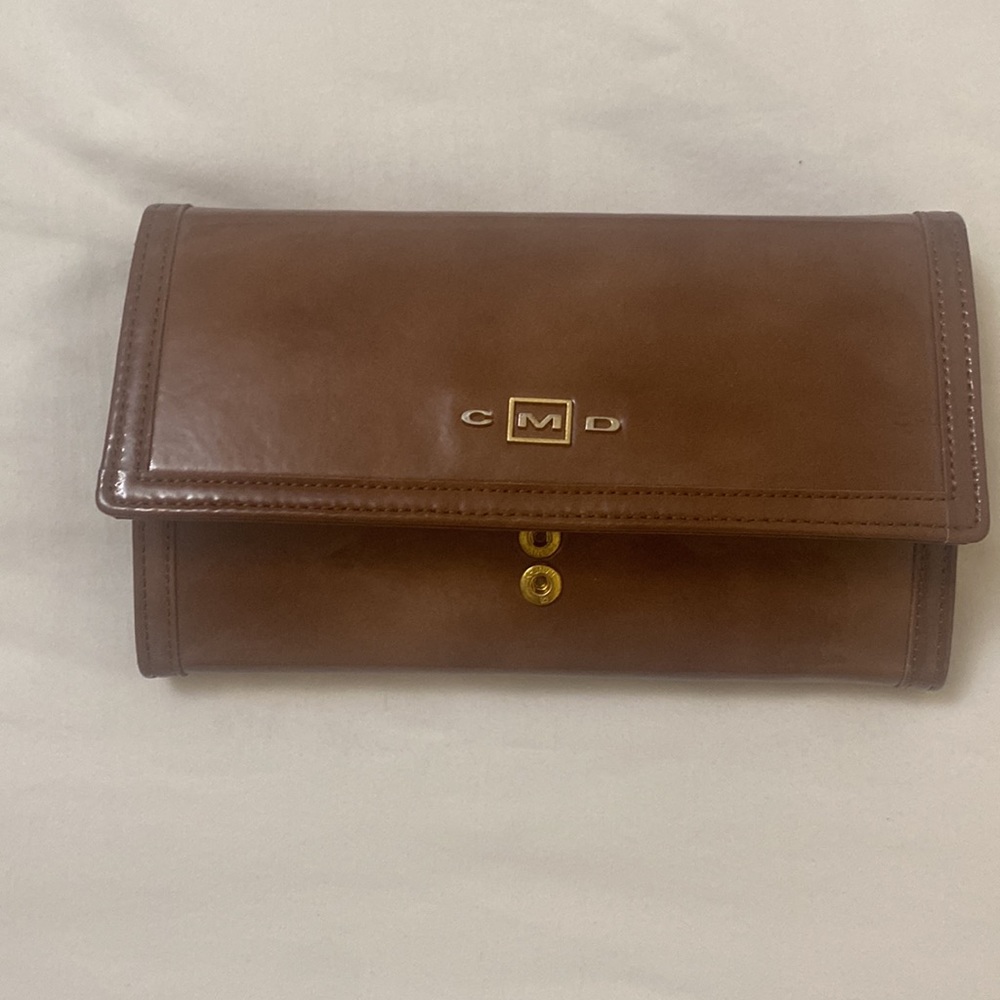 Never used patent leather wallet